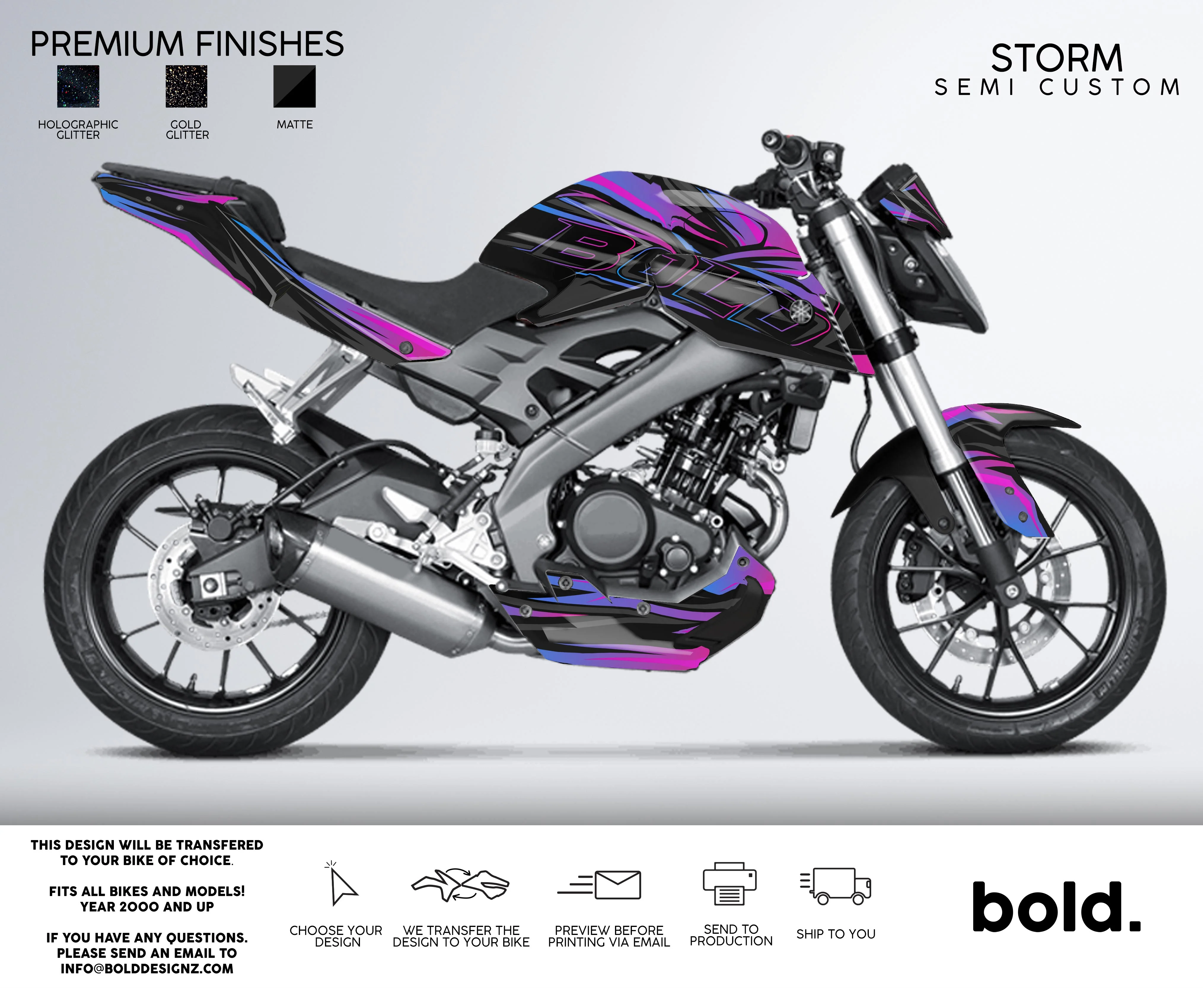STORM - YAMAHA MT Graphics kit - Image 4