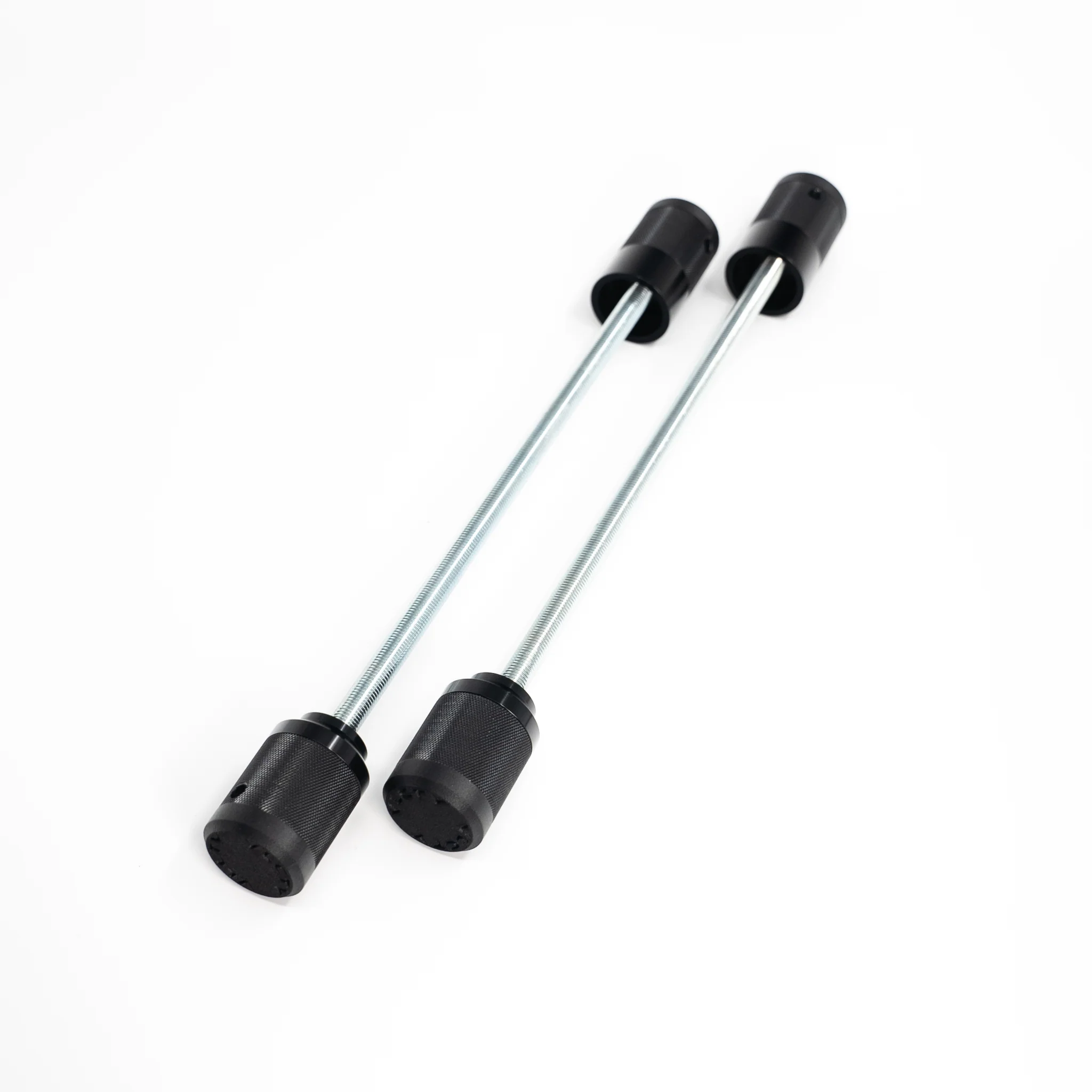 Supermoto Axle Sliders - Premium CNC With Carbon Endcaps - Image 4