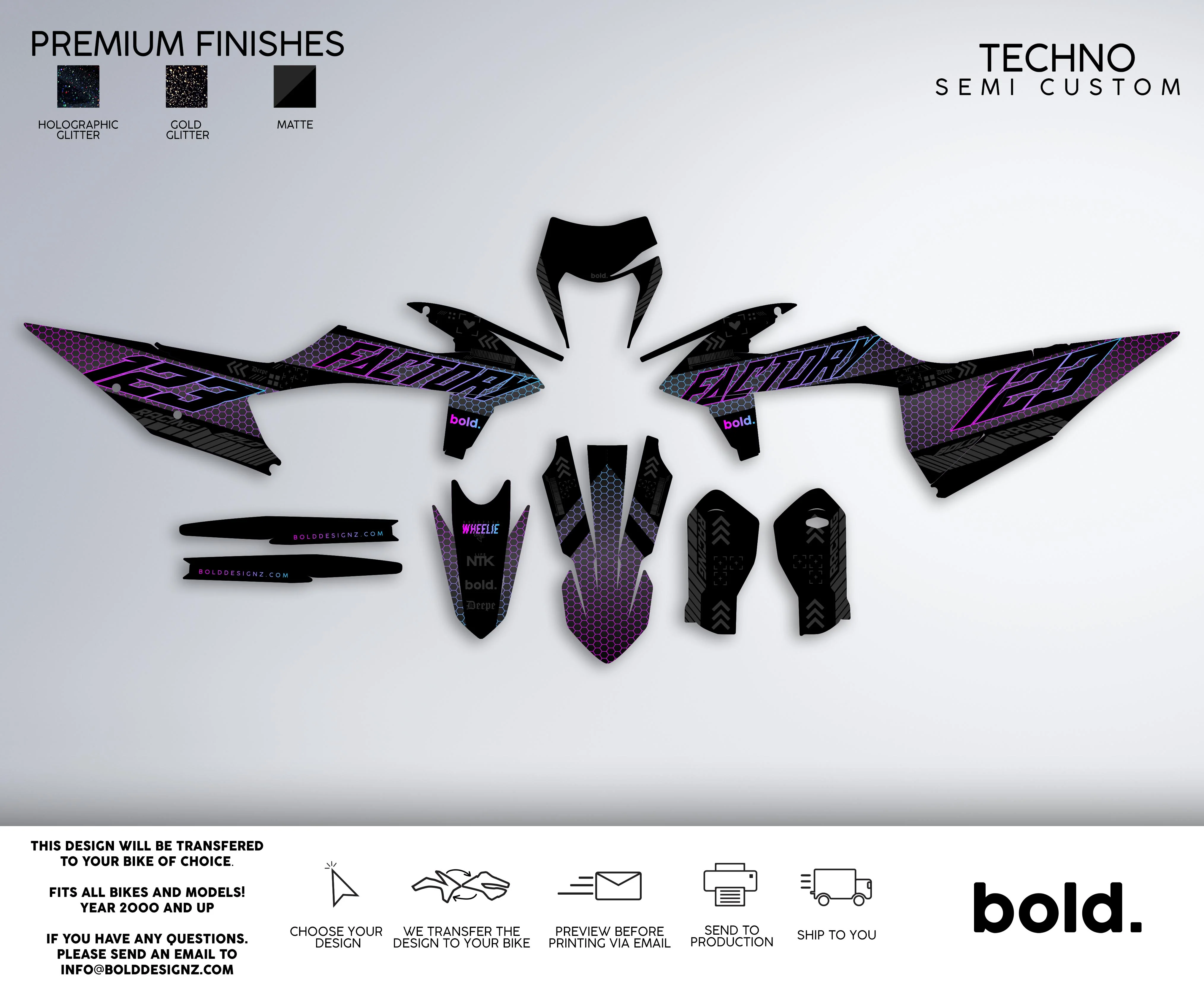 TECHNO - Graphics kit - Image 2