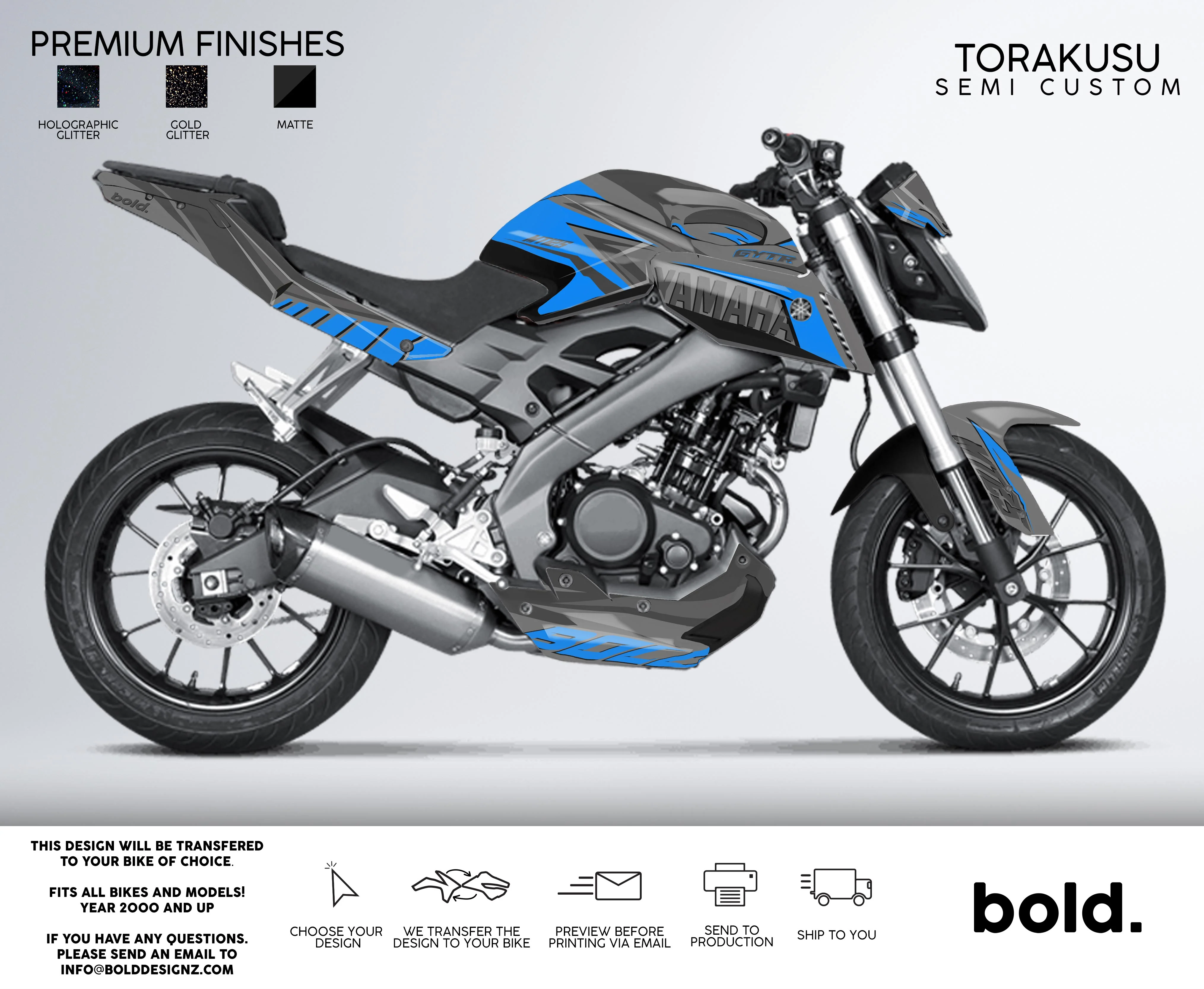 TORAKUSU - YAMAHA MT Graphics kit - Image 3
