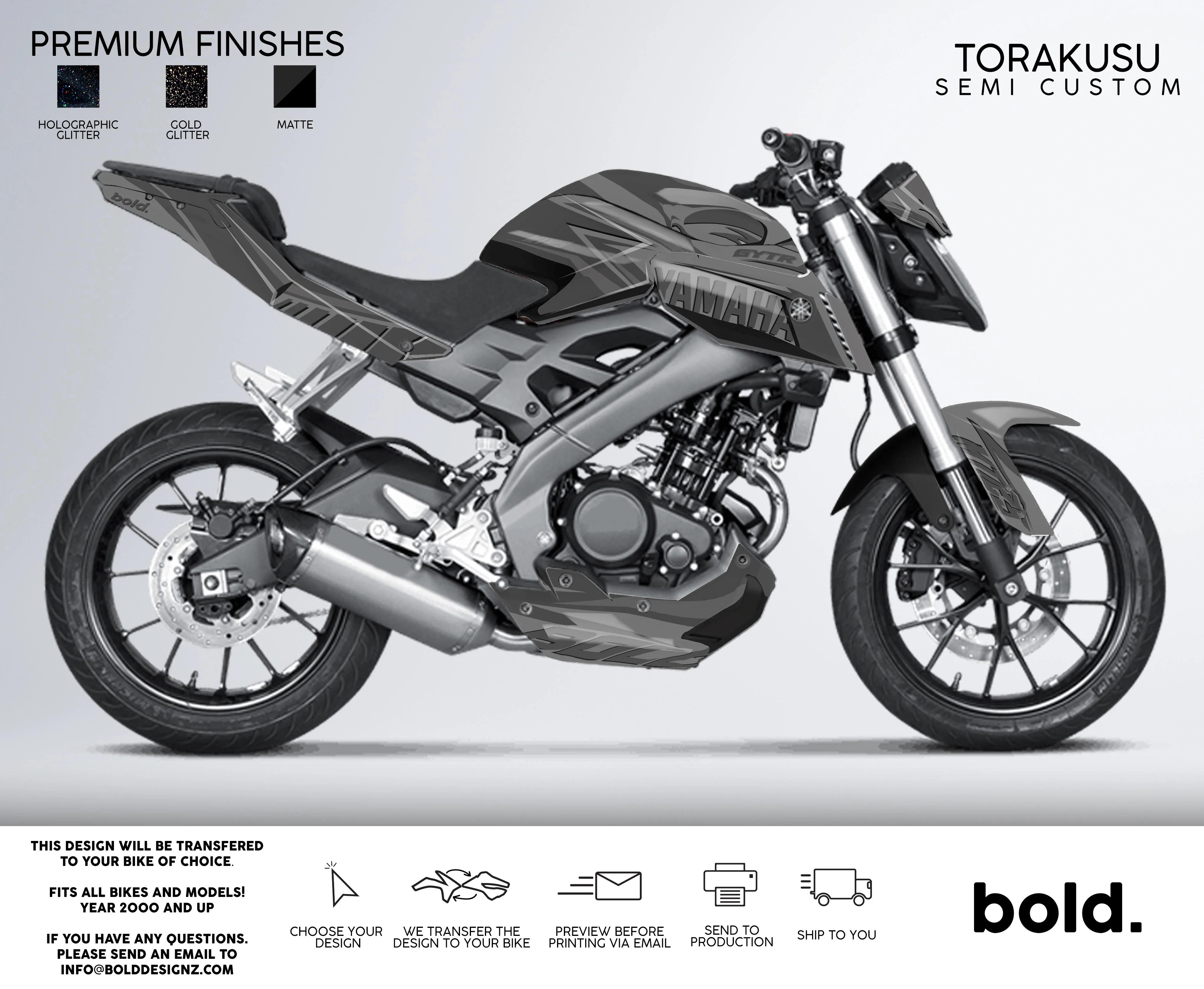 TORAKUSU - YAMAHA MT Graphics kit - Image 4