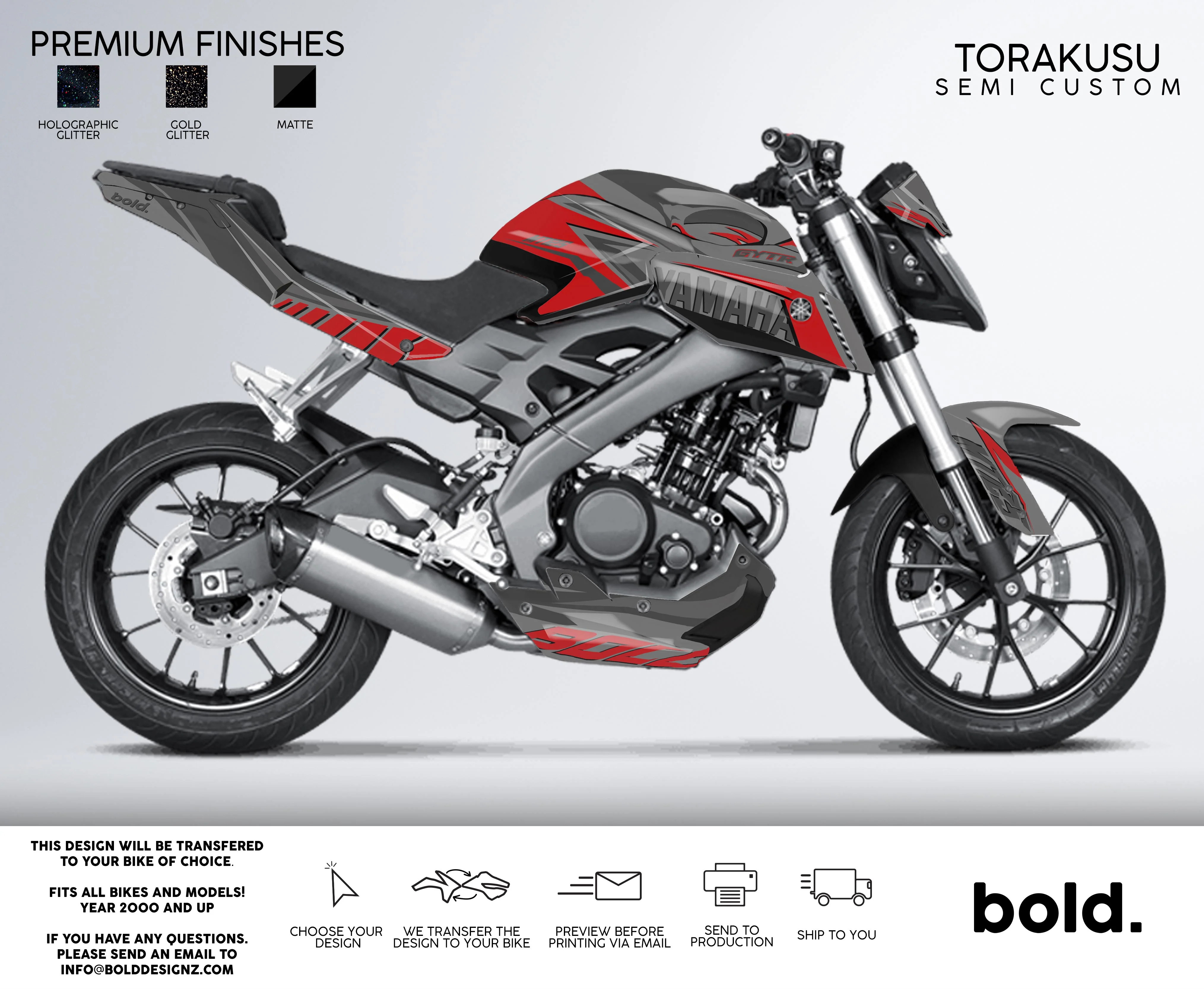 TORAKUSU - YAMAHA MT Graphics kit - Image 5